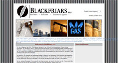 Desktop Screenshot of blackfriars-law.com